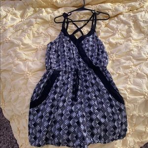 black and white romper